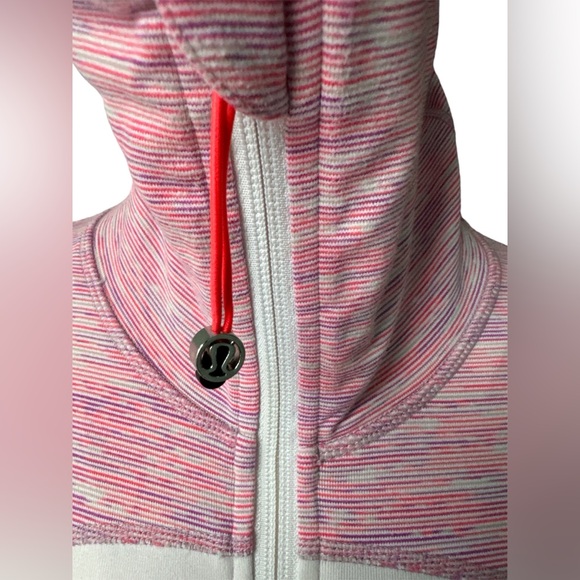 Lululemon Athletics, Scuba “Wee Are From Space” Pink Full Zip Jacket, Sz 4 - Picture 4 of 5